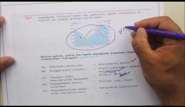 2018 Coğrafya AYT Deneme Soruları ve Çözümleri