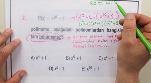 AYT 2 Matematik Soru Çözümleri