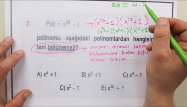 AYT 2 Matematik Soru Çözümleri