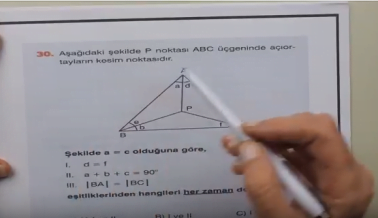 Endemik Yayınları TYT Geometri Soru Çözümleri