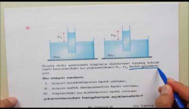 TYT Fizik Hazırlık Soruları ve Çözümleri