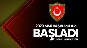 2020 / Milli Savunma Üniversitesi (MSÜ) başvuruları başladı